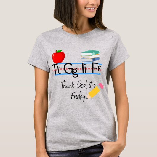 TGIF先生ティー Tシャツ (正面)