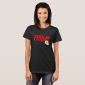 Tgif神感謝してい金曜だ Tシャツ (正面フル)