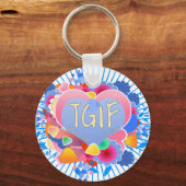 TGIF キーホルダー (正面)