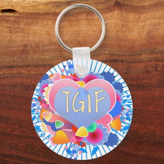 TGIF キーホルダー (正面)