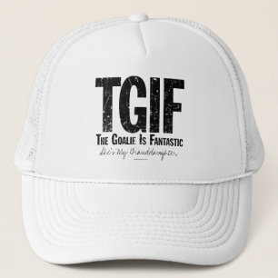 TGIF: ゴールキーパーは素晴らしいです(ホッケー) キャップ