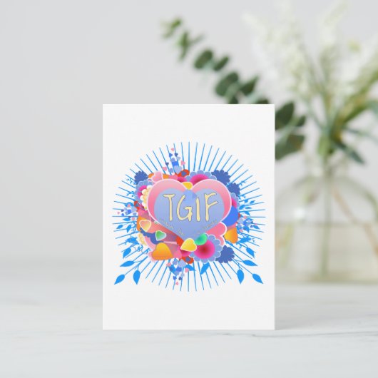TGIF ポストカード (スタンド正面)