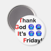 TGIF マグネット (正面/裏面)