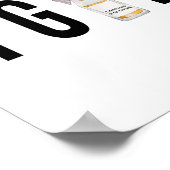 TGIF (神感謝していよ金曜)シャンパンボトル ポスター (角)