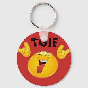 TGIF Emojis キーホルダー
