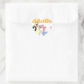 TGIF fRIDAY COLORS.png ハートシール (バッグ)