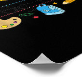 Tgif Teacher Alphabet Kindergarten Teacher Appreci ポスター (角)