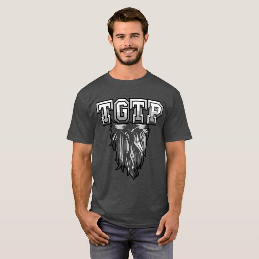 TGTP ヒゲ  Tシャツ (正面フル)