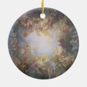 Thの天井からのヘラクレスの神格化、 セラミックオーナメント (裏面)