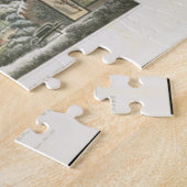 Thの片からの冬の庭を、強制します ジグソーパズル (側面)