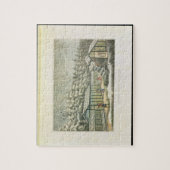 Thの片からの冬の庭を、強制します ジグソーパズル (縦)