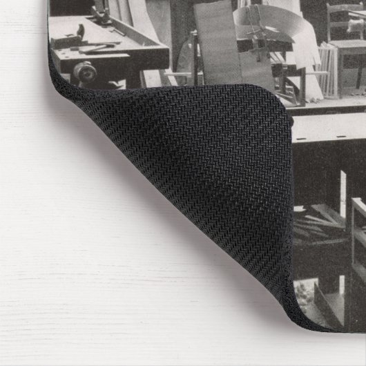 Thの研修会からの大工の研修会、 マウスパッド (コーナー)