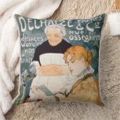 ThのDelhaize、兄弟およびCo.のための広告 クッション (ブランケット)