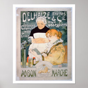 ThのDelhaize、兄弟およびCo.のための広告 ポスター