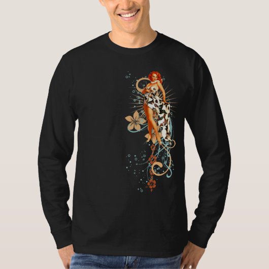 Th低俗なBitsch: 入れ墨Tiki! Tシャツ (正面)