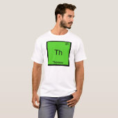 Th – ソロー化学素おもしろい子シンボルティー tシャツ (正面フル)