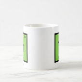 Th - テセウス ギリシャ 化学周期表 コーヒーマグカップ (中央)