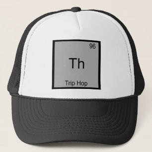 Th - トリップホップ化学記号 楽しいエレメントTシャツ キャップ