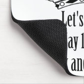 Th 2018年はハリー及びMeghan 5月19日の光ろう マウスパッド (コーナー)