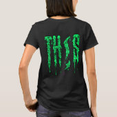 TH! Sの汚れのロゴのTシャツ[女性; すべての色] Tシャツ (裏面)