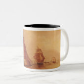 ThaのヨセフMallordウィリアムターナー|の河口 ツートーンマグカップ (正面右)