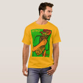 thaa_retro、レトロ、レトロ tシャツ (正面フル)