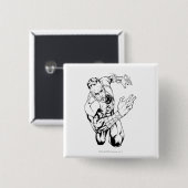 Thaal Sinestro 9 缶バッジ (正面&裏面)