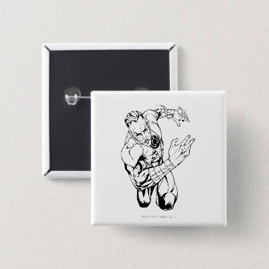 Thaal Sinestro 9 缶バッジ (正面&裏面)