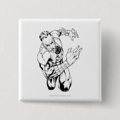 Thaal Sinestro 9 缶バッジ (正面)