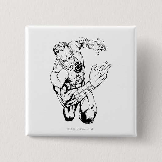 Thaal Sinestro 9 缶バッジ (正面)