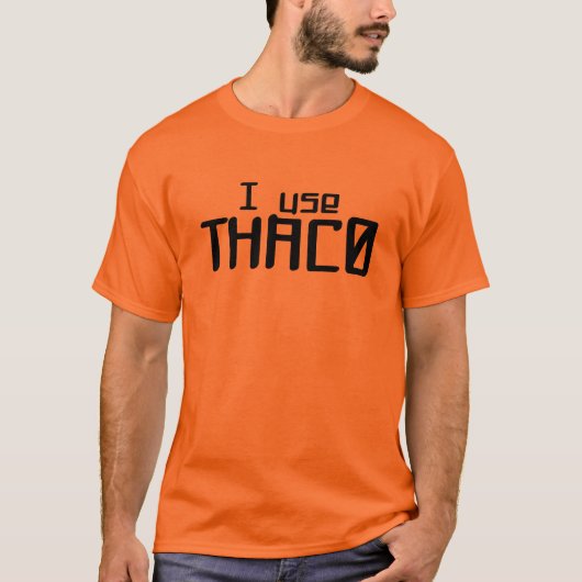 Thac0 Tシャツ (正面)