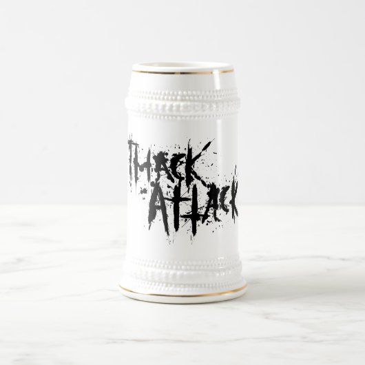 Thackの攻撃のマグ ビールジョッキ (中央)