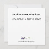 Thaddeus Mireblight – Gothic Greeting Card (裏面)