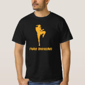 Thai Boxing Knee Strike Fighter Tシャツ (正面)