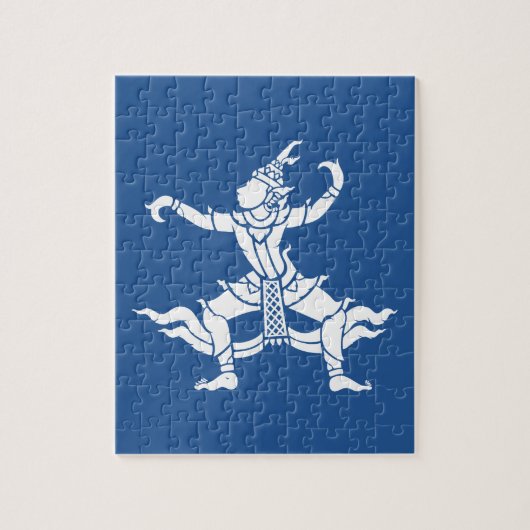 Thai Dancer ⚠ Thailand Sign ⚠ ジグソーパズル (縦)