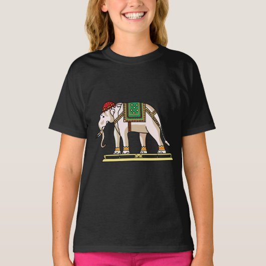Thai elephant T-Shirt Tシャツ (正面)