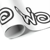 Thai Father - พ่อ / Phaw - Thai Language Script ラッピングペーパー (ロールコーナー)