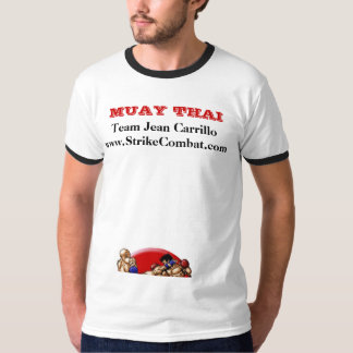 thai_kick_logo、チームジーンCarrillowww.StrikeCom… Tシャツ