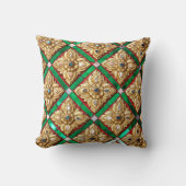 Thai pattern inside wall of Thai templethailand, a クッション (正面)