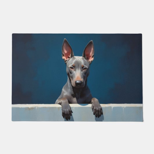 Thai Ridgeback Doormat Art ドアマット (正面)