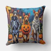 Thai Ridgeback Trick-or-Treating Halloween Costume クッション (裏面)