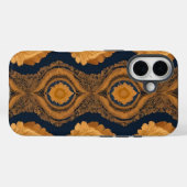 Thai Silk inspired Pattern in Gold Case-Mate iPhoneケース (裏面 (横))