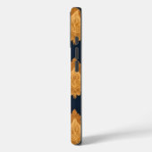 Thai Silk inspired Pattern in Gold Case-Mate iPhoneケース (裏面 / 左)