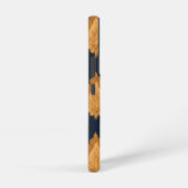 Thai Silk inspired Pattern in Gold Samsung Galaxyケース (右側面)