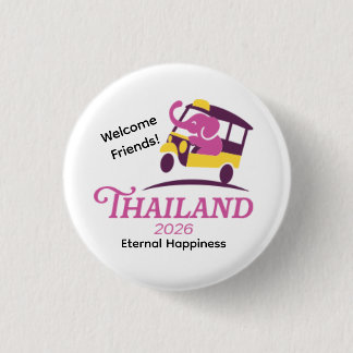 Thailand 2026 International Convention Pin 缶バッジ