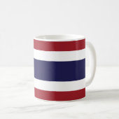 Thailand Flag コーヒーマグカップ (正面右)