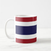 Thailand Flag コーヒーマグカップ (左)