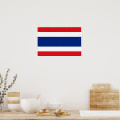 Thailand Flag ポスター (キッチン)