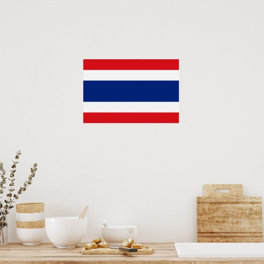 Thailand Flag ポスター (キッチン)