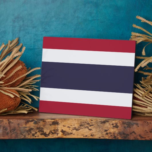 Thailand Flag Plaque フォトプラーク (側面)